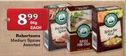 Robertsons medium Spices Assorted-64g Each