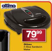 Ottimo 2-Slice Sandwich Maker-Each