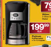 Platinum Koffiemaker-Elk