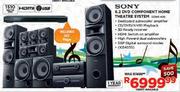 Sony 6.2 DVD Component Home Theatre System(DDW5400)