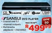 Sansui DVD Player