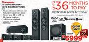 Pioneer 5.1 DVD Component Home Theatre System(RS33)