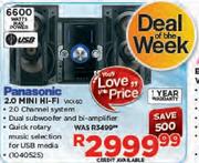 Panasonic 2.0 Mini Hi-Fi(VKX60)