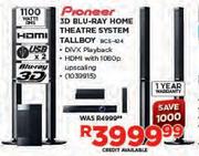 Pioneer 3D Blu-Ray Home Theatre System Tallboy(BCS-424)