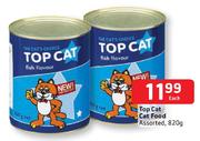 Top Cat Food Assorted-820g Each
