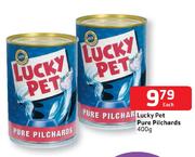 Lucky Pet Pure Pilchards-400g Each