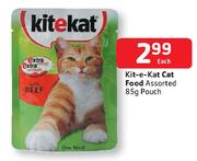 Kit-E-Kat Cat Food Pouch Assorted-85g Each