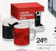 Colour Changing Coffee Mug-Each