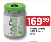 Muscle Science MSP2 Rebuild-800g