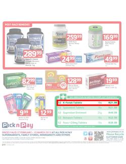 Pick n Pay : Gear up with low prices (17 Feb - 10 Mar 2013), page 4