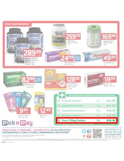 Pick n Pay : Gear up with low prices (17 Feb - 10 Mar 2013), page 4