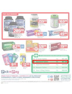 Pick n Pay : Gear up with low prices (17 Feb - 10 Mar 2013), page 4