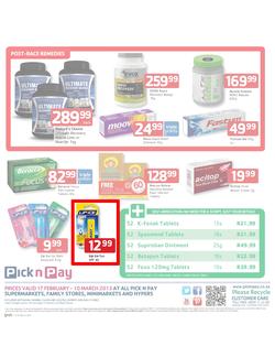 Pick n Pay : Gear up with low prices (17 Feb - 10 Mar 2013), page 4