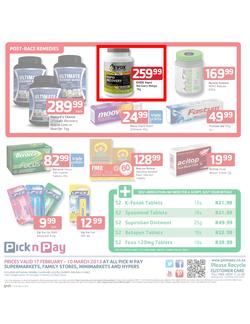 Pick n Pay : Gear up with low prices (17 Feb - 10 Mar 2013), page 4