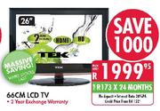 Tek HD Ready LCD TV-26"(66cm)