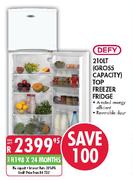 Defy 210Ltr Top Freezer Fridge