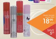 Revlon Female Sprays-90ml Each