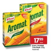 Knorr Aromat Trio Pack Assorted-200g Each
