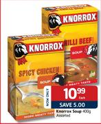 Knorrox Soup Assorted-400g Each