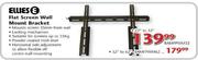 Ellies Flat Screen Wall Mount Bracket-22" to 32"