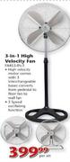 Elements 3-In-1 High Velocity Fan-Per Set