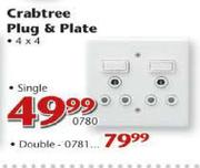 Crabtree Plug & Plate-(0780)