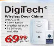 DigiTech Wireless Door Chime-Per Set