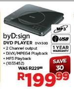 ByD:Sign DVD Player (DVX500)