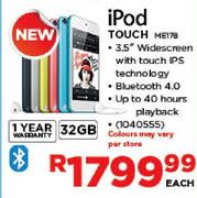 iPod Touch 32GB (ME178)-Each