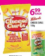 Willards Cheese Curls-150g
