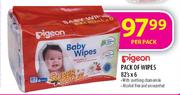Pigeon Pack Of Wipes-6x82's pack