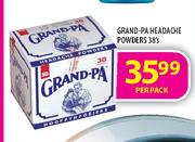 Grand-Pa Headach Poeders-38's Per Pack