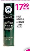 Brut Original Aerosol-120ml Each