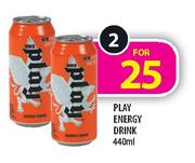 Play Energy Drink-2 x 440ml