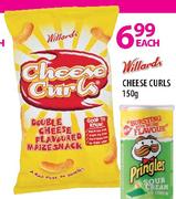 Willards Cheese Curls-150gm