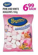 Beacon Pink and White Mallows-150gm Each