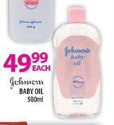 Johnson's Baby Oil-500ml