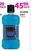 Listerine Assorted-500ml Each