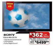 Sony HD LCD TV-102cm