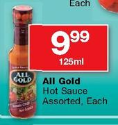 All Gold Hot Sauce Assorted-125ml Each