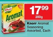 Knorr Aromat Seasoning Assorted-200g Each