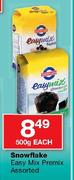 Snowflake Easy Mix Premix Assorted-500g Each