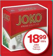 Tagless Teabags-100's