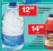 Tsitsikamma Crystal Still Water-5L