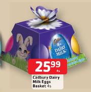 Cadbury Dairy Milk Eggs Basket-4's