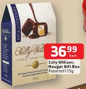 Sally Williams Nougat Gift Box-125g Each