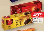 Cote D'or Mignonnette Assorted-240g Each
