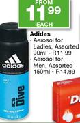 Adidas Aerosol for Men-150ml