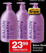 Salon Quality Shampoo-750ml Each