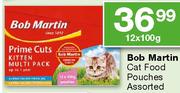 Bob Martin Cat Food Pouches-12x100gm